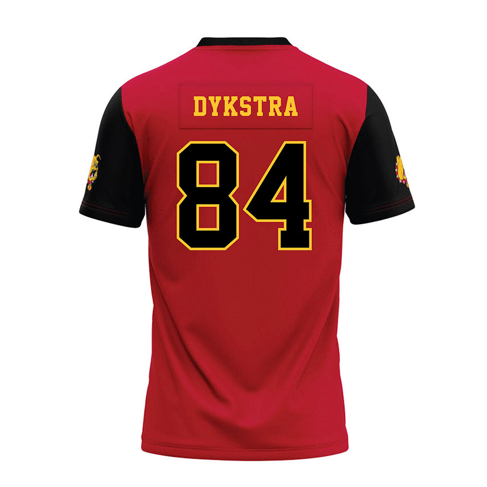 Ferris State - NCAA Football : Mason Dykstra - National Champions Premium Football Jersey-1