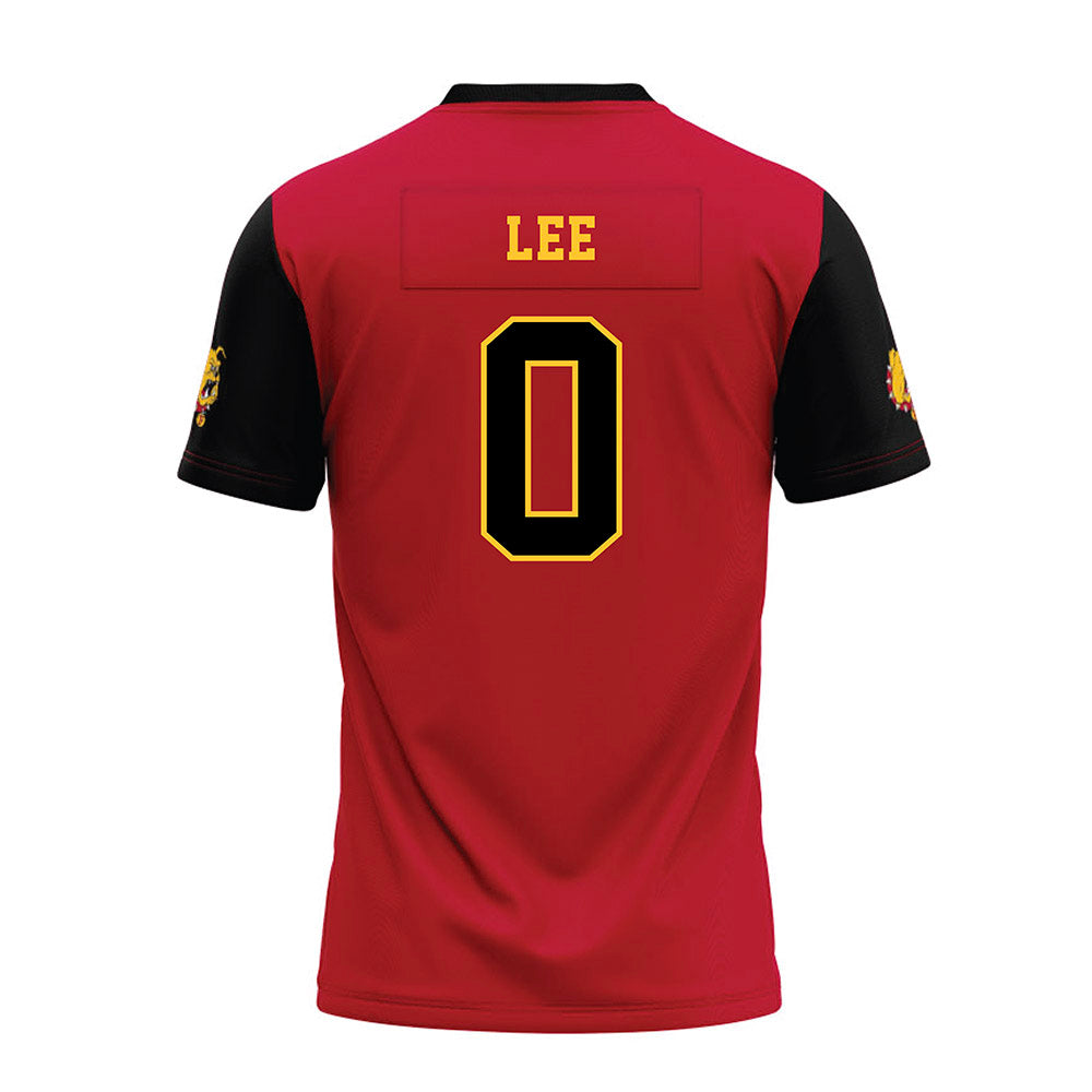 Ferris State - NCAA Football : Jeremiah Lee - National Champions Premium Football Jersey-1