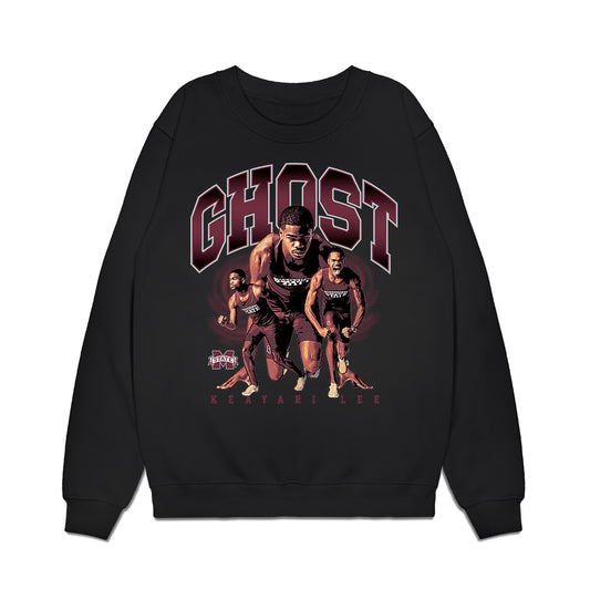 Mississippi State - NCAA Men's Track & Field : Keayari Lee - The GHOST Premium Crewneck Sweatshirt-0
