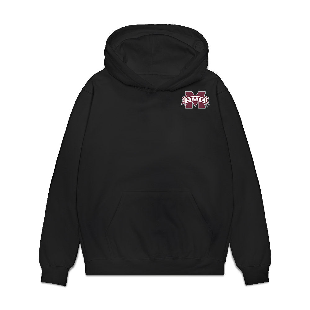Mississippi State - NCAA Men's Track & Field : Keayari Lee - The GHOST Premium Hooded Sweatshirt-0