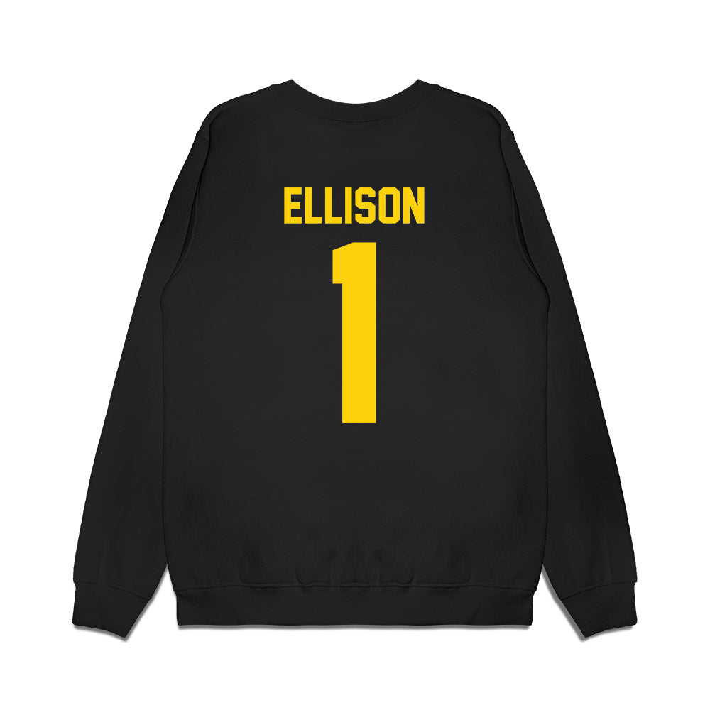 Delaware - NCAA Men's Basketball : Mason Ellison - Vintage Shersey Premium Crewneck Sweatshirt-1