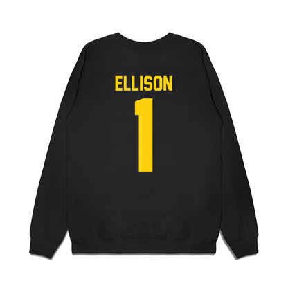 Delaware - NCAA Men's Basketball : Mason Ellison - Vintage Shersey Premium Crewneck Sweatshirt-1