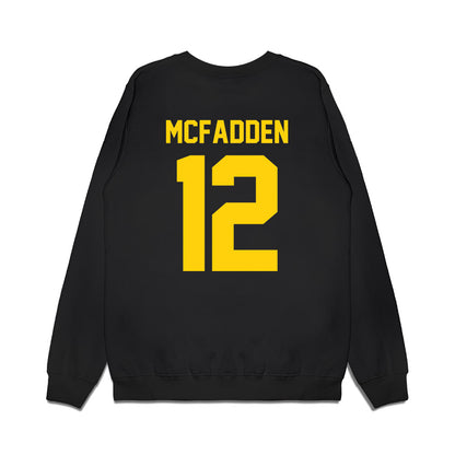 Delaware - NCAA Men's Basketball : Alex McFadden - Vintage Shersey Premium Crewneck Sweatshirt-1