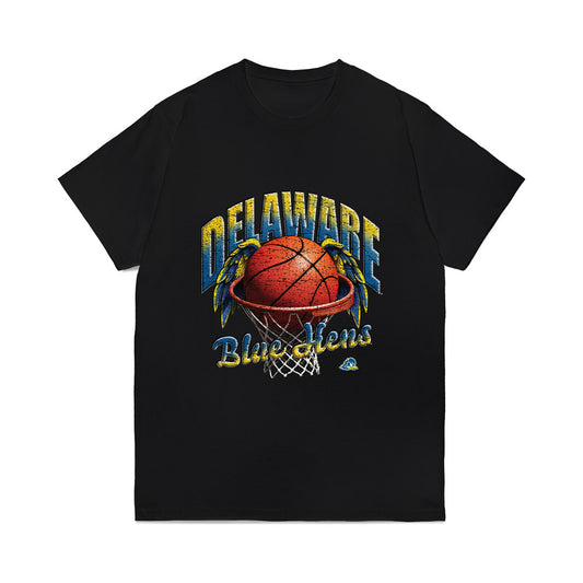 Delaware - NCAA Men's Basketball : Alex Kazanecki - Vintage Shersey Comfort Colors T-Shirt-0