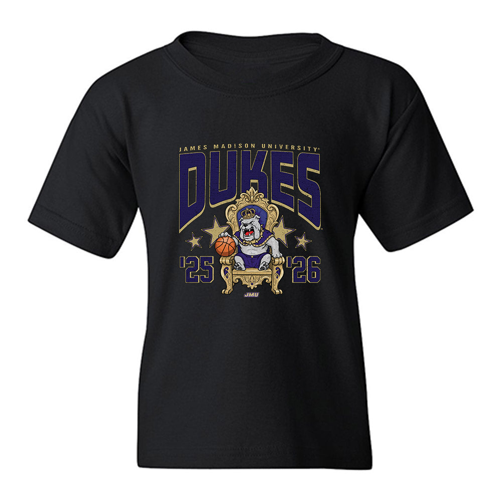 JMU - NCAA Men's Basketball : Gabe Newhof - Vintage Youth T-Shirt-0
