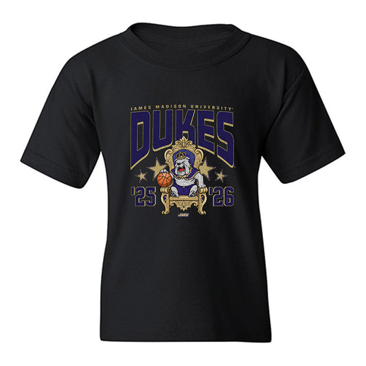 JMU - NCAA Men's Basketball : Oriekose Egbule - Vintage Youth T-Shirt-0