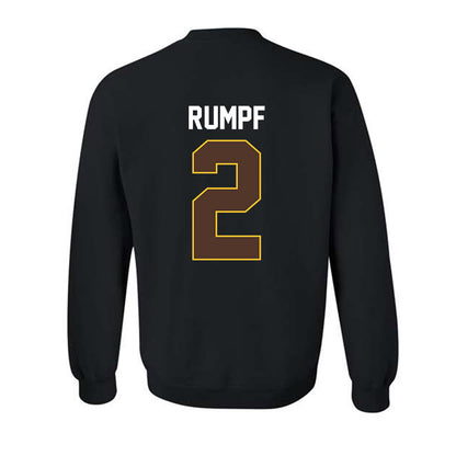 Wyoming - NCAA Women's Basketball : Jane Rumpf - Vintage Shersey Crewneck Sweatshirt-1