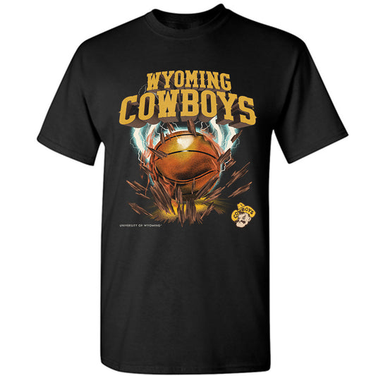 Wyoming - NCAA Women's Basketball : Aurore Eyango - Vintage Shersey T-Shirt-0