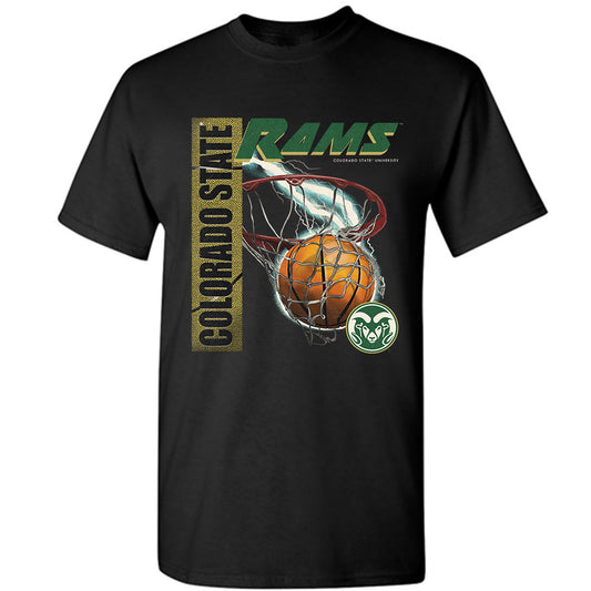 Colorado State - NCAA Men's Basketball : Jase Butler - Vintage Shersey T-Shirt-0
