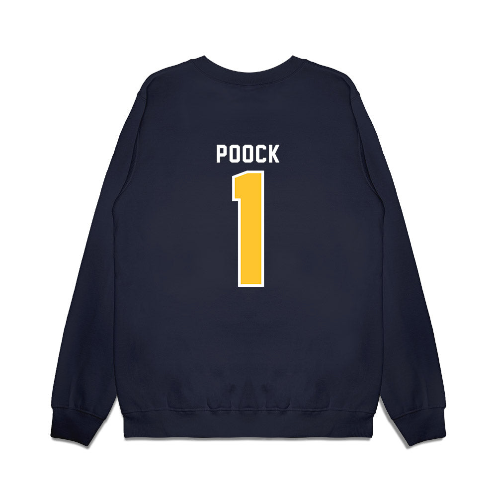 Murray State - NCAA Women's Basketball : Halli Poock - Vintage Basketball Premium Crewneck Sweatshirt-1