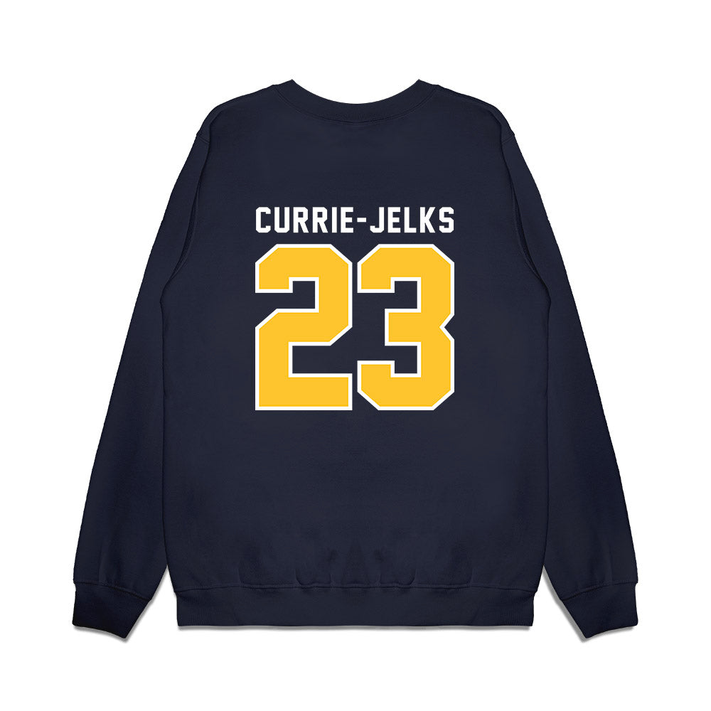 Murray State - NCAA Women's Basketball : Sharnecce Currie-Jelks - Vintage Basketball Premium Crewneck Sweatshirt-1