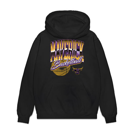 Minn. St. - NCAA Women's Basketball : Natalie Bremer - Vintage Shersey Premium Hooded Sweatshirt-0