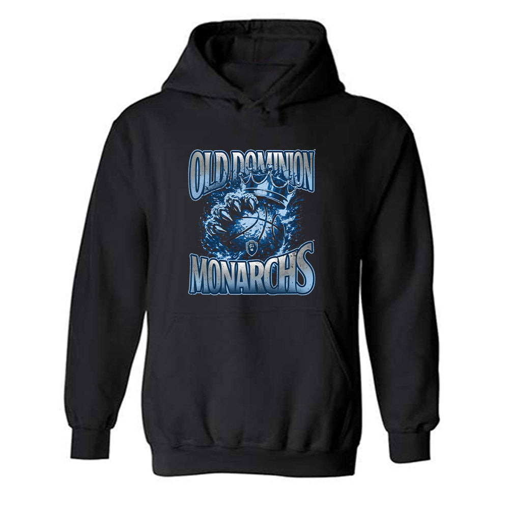 Old Dominion - NCAA Men's Basketball : Robert Davis Jr - Vintage Shersey Hooded Sweatshirt-0