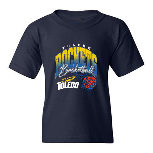 Toledo - NCAA Men's Basketball : Chris Riddle - Vintage Shersey Youth T-Shirt-0