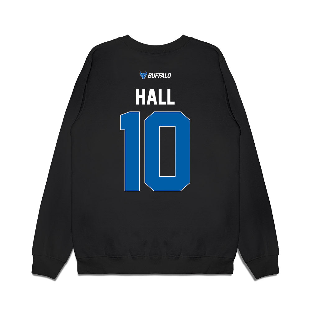 Buffalo - NCAA Women's Basketball : Kyleigh Hall - Vintage Basketball Premium Crewneck Sweatshirt-1