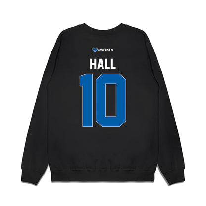 Buffalo - NCAA Women's Basketball : Kyleigh Hall - Vintage Basketball Premium Crewneck Sweatshirt-1
