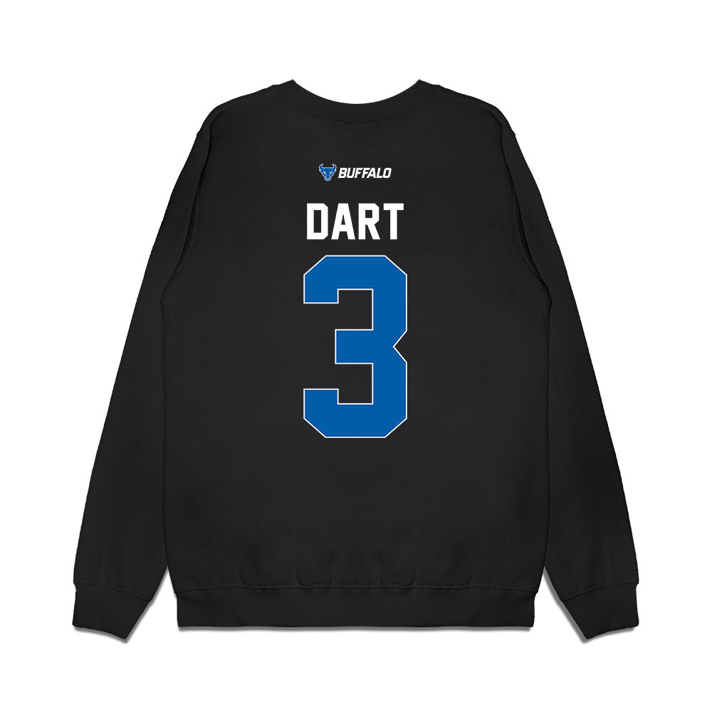 Buffalo - NCAA Women's Basketball : Alice Dart - Vintage Basketball Premium Crewneck Sweatshirt-1