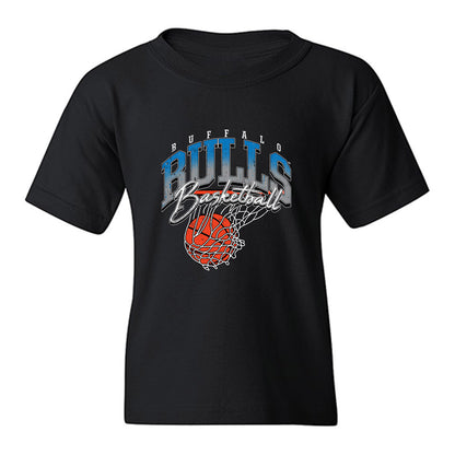 Buffalo - NCAA Men's Basketball : Matas Buteliauskas - Vintage Basketball Youth T-Shirt-0