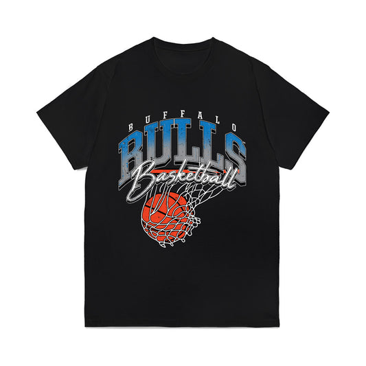Buffalo - NCAA Men's Basketball : Noah Batchelor - Vintage Basketball Comfort Colors T-Shirt-0