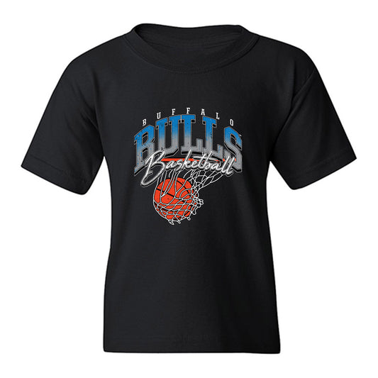 Buffalo - NCAA Women's Basketball : Janyah Bohanon - Vintage Basketball Youth T-Shirt-0