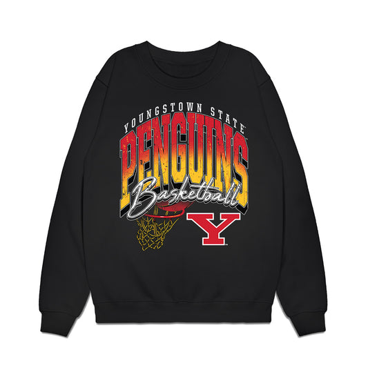 Youngstown State - NCAA Men's Basketball : Derrick Anderson - Vintage Basketball Shersey Premium Crewneck Sweatshirt-0
