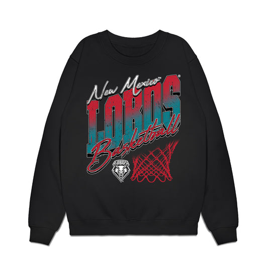 New Mexico - NCAA Women's Basketball : Kaia Foster - Vintage Basketball Premium Crewneck Sweatshirt-0