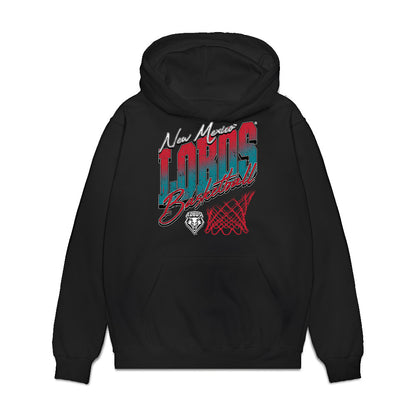 New Mexico - NCAA Women's Basketball : Destinee Hooks - Vintage Basketball Premium Hooded Sweatshirt-0