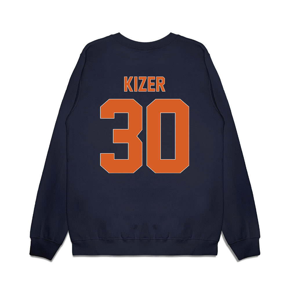 Wheaton IL - NCAA Women's Basketball : Grace Kizer - Vintage Basketball Premium Crewneck Sweatshirt-1