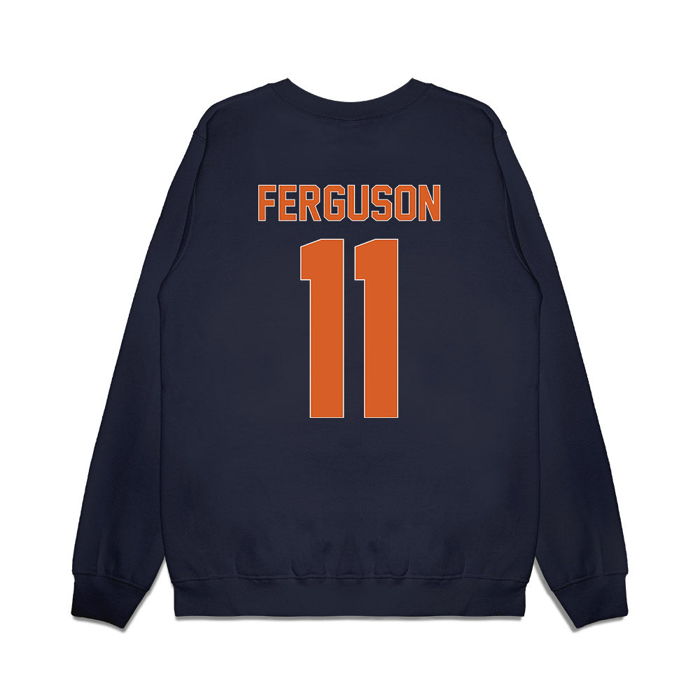 Wheaton IL - NCAA Men's Basketball : Ty Ferguson - Vintage Basketball Premium Crewneck Sweatshirt-1