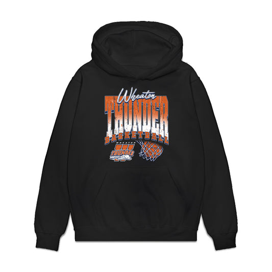 Wheaton IL - NCAA Women's Basketball : Kate Oliver - Vintage Basketball Premium Hooded Sweatshirt-0
