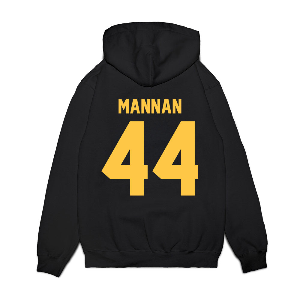 Wayne State - NCAA Men's Basketball : Braylon Mannan - Vintage Basketball Premium Hooded Sweatshirt-1