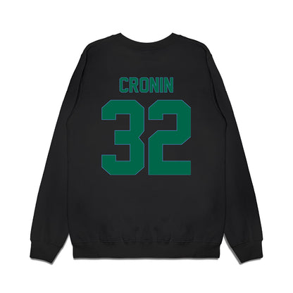 Tulane - NCAA Men's Basketball : Luke Cronin - Vintage Shersey Premium Crewneck Sweatshirt-1