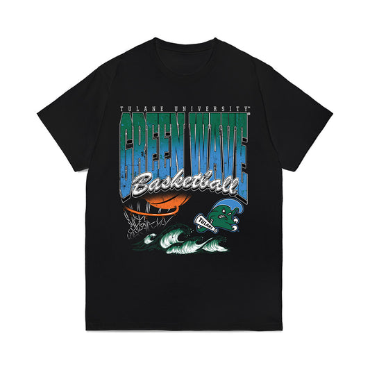 Tulane - NCAA Men's Basketball : Scotty Middleton - Vintage Shersey Comfort Colors T-Shirt-0