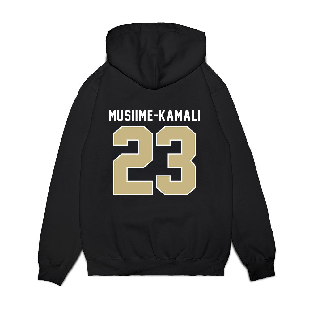 Akron - NCAA Men's Basketball : Marvin Musiime-Kamali - Vintage Premium Hooded Sweatshirt-1