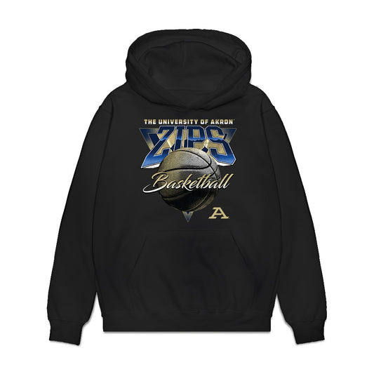 Akron - NCAA Men's Basketball : Marvin Musiime-Kamali - Vintage Premium Hooded Sweatshirt-0