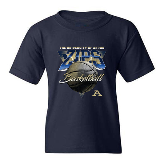 Akron - NCAA Men's Basketball : Marvin Musiime-Kamali - Vintage Youth T-Shirt-0