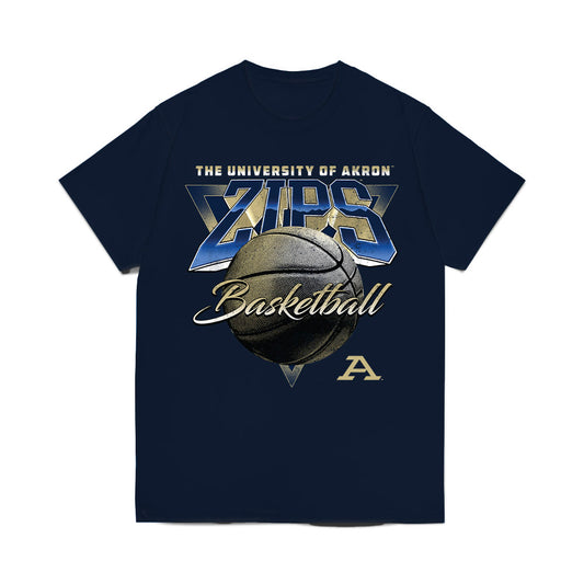 Akron - NCAA Men's Basketball : Rich Brisco - Vintage Comfort Colors T-Shirt-0