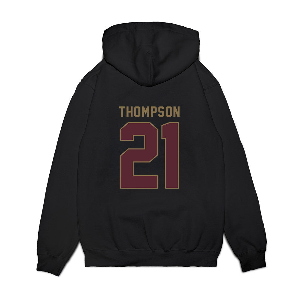 Texas State - NCAA Men's Basketball : Deke Thompson - Premium Hooded Sweatshirt-1