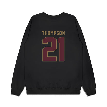 Texas State - NCAA Men's Basketball : Deke Thompson - Premium Crewneck Sweatshirt-1