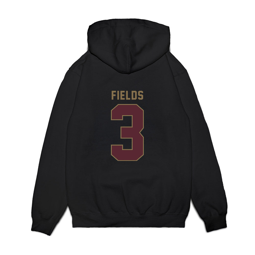 Texas State - NCAA Men's Basketball : Robert Fields - Premium Hooded Sweatshirt-1