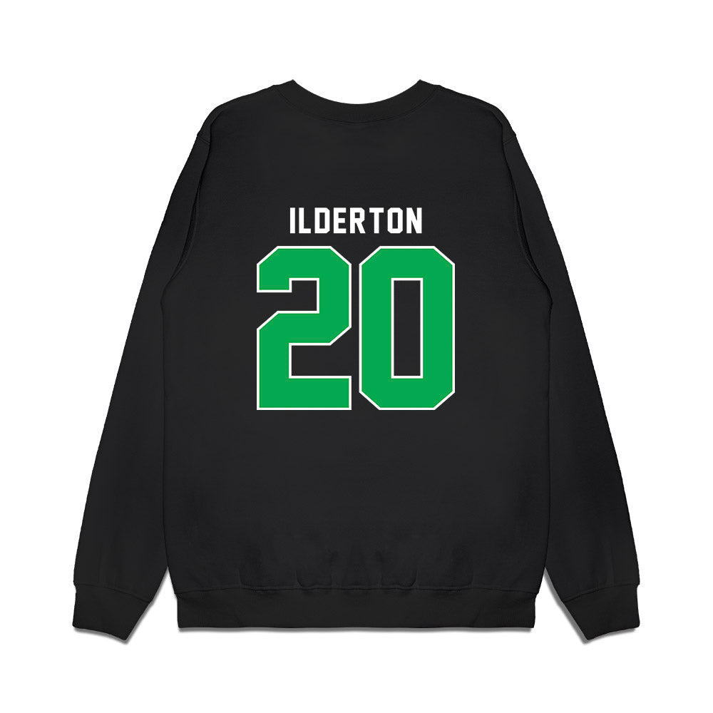 Marshall - NCAA Women's Basketball : Peytom Ilderton - Vintage Basketball Premium Crewneck Sweatshirt-1
