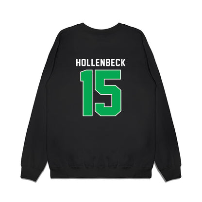Marshall - NCAA Men's Basketball : Caleb Hollenbeck - Vintage Basketball Premium Crewneck Sweatshirt-1