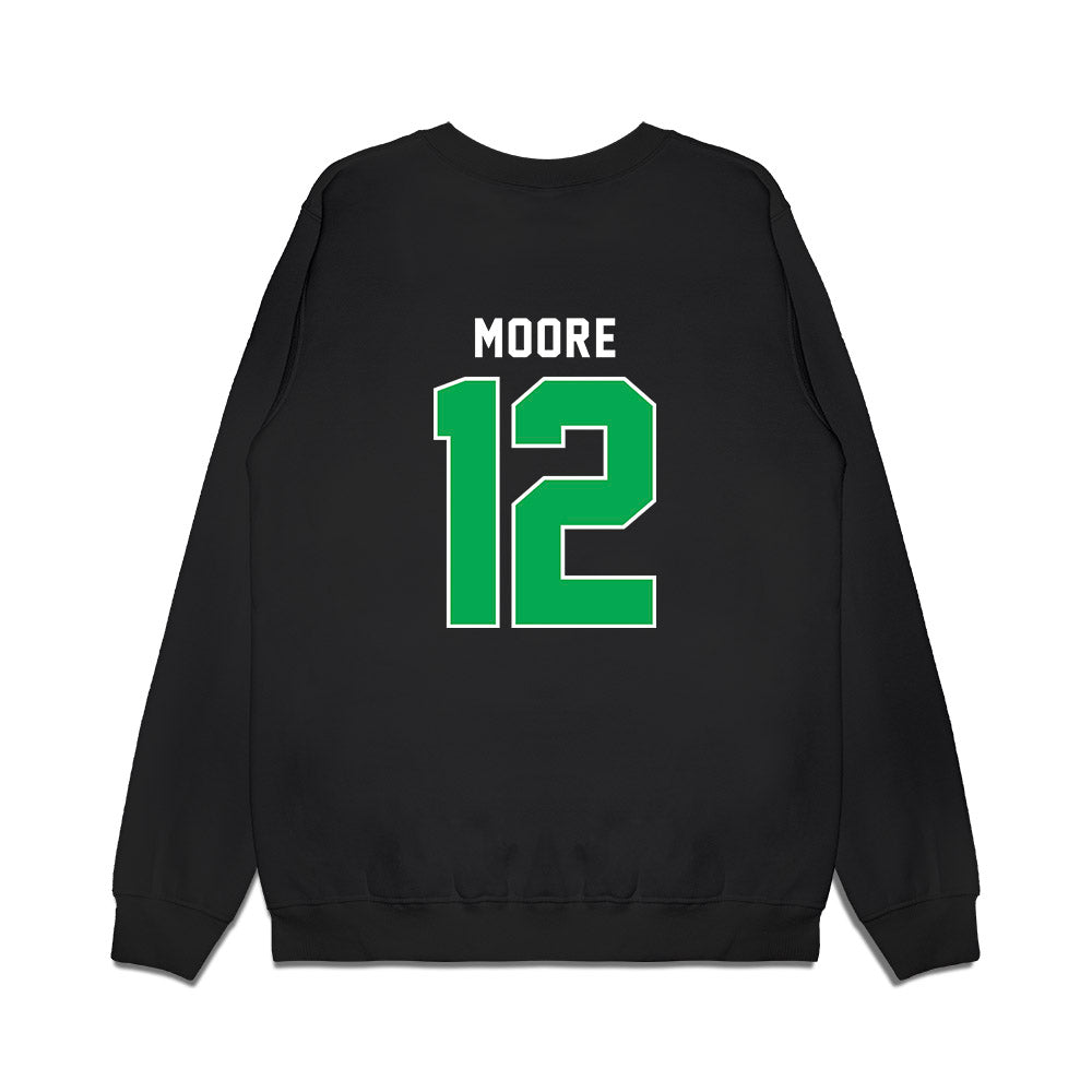 Marshall - NCAA Men's Basketball : Will Moore - Vintage Basketball Premium Crewneck Sweatshirt-1