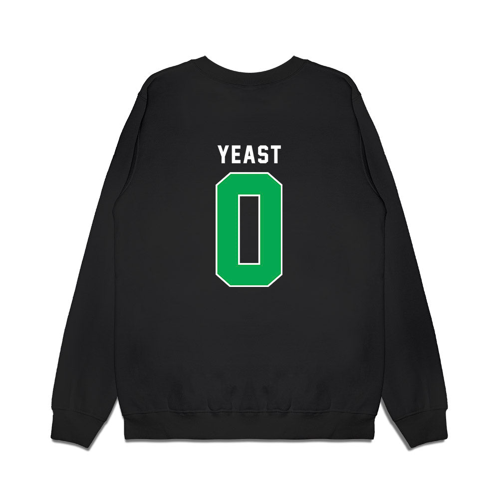 Marshall - NCAA Women's Basketball : timberlynn yeast - Vintage Basketball Premium Crewneck Sweatshirt-1