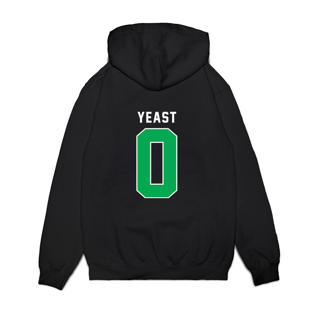 Marshall - NCAA Women's Basketball : timberlynn yeast - Vintage Basketball Premium Hooded Sweatshirt-1