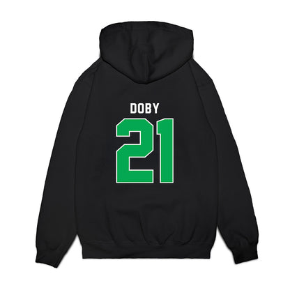 Marshall - NCAA Women's Basketball : Emari Doby - Vintage Basketball Premium Hooded Sweatshirt-1