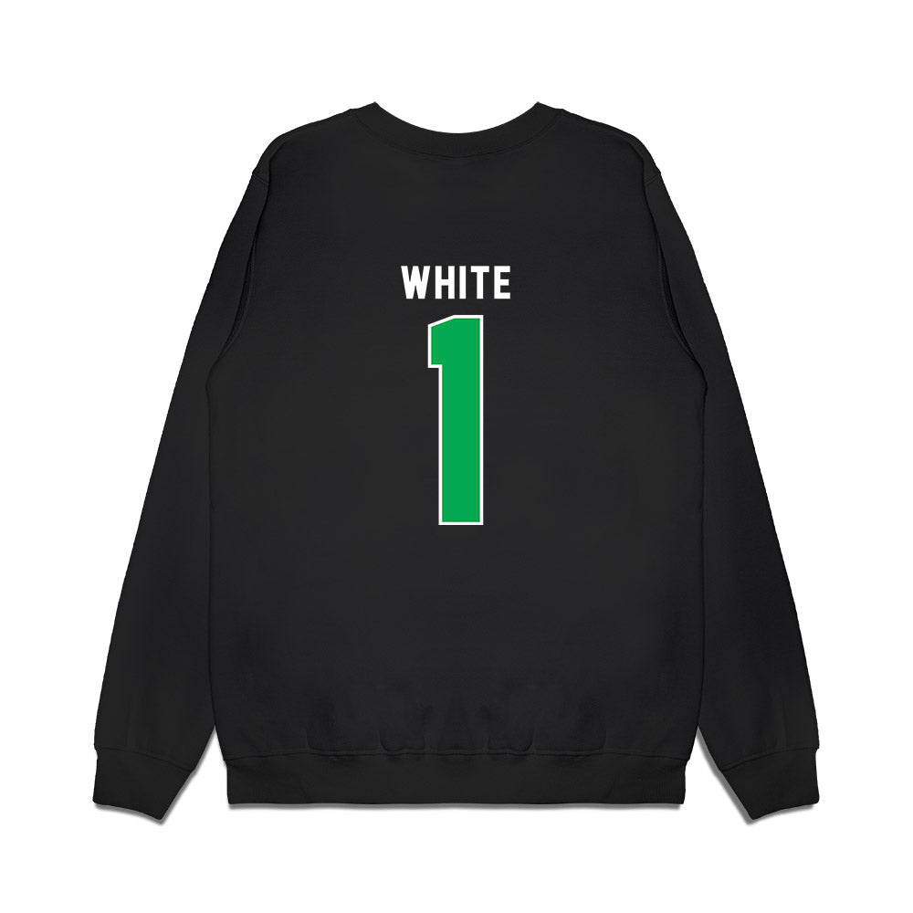 Marshall - NCAA Men's Basketball : Kaiden White - Vintage Basketball Premium Crewneck Sweatshirt-1