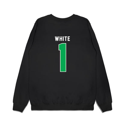 Marshall - NCAA Men's Basketball : Kaiden White - Vintage Basketball Premium Crewneck Sweatshirt-1