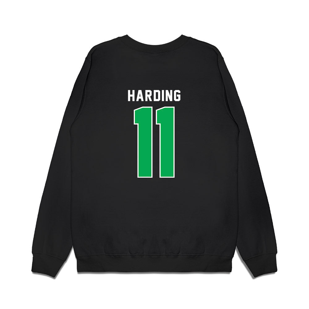 Marshall - NCAA Men's Basketball : Erich Harding - Vintage Basketball Premium Crewneck Sweatshirt-1