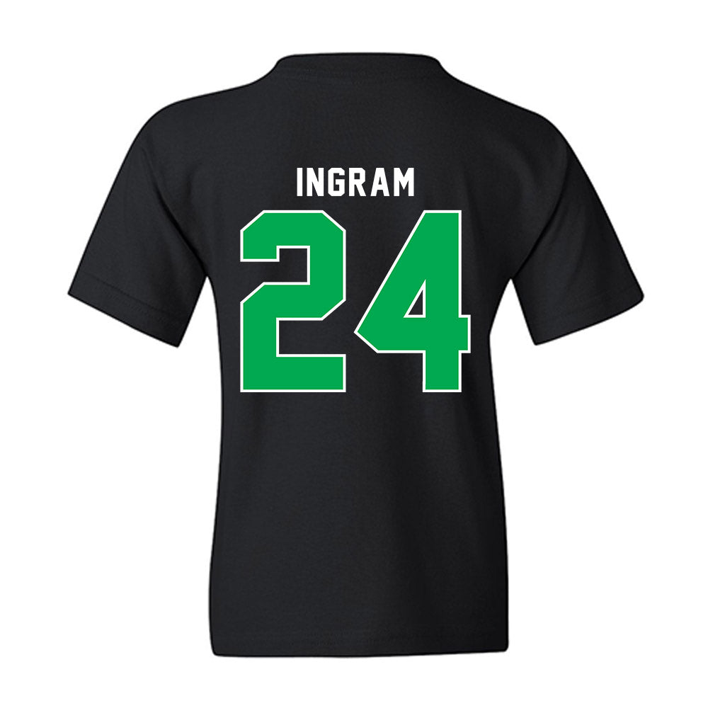 Marshall - NCAA Women's Basketball : Kassie Ingram - Vintage Basketball Youth T-Shirt-1